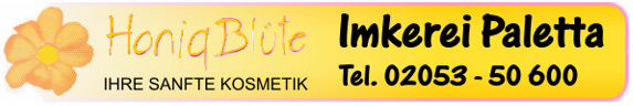 Honigblüte Imkerei Paletta